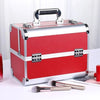 Vanity Malette Maquillage Professionnel Rouge