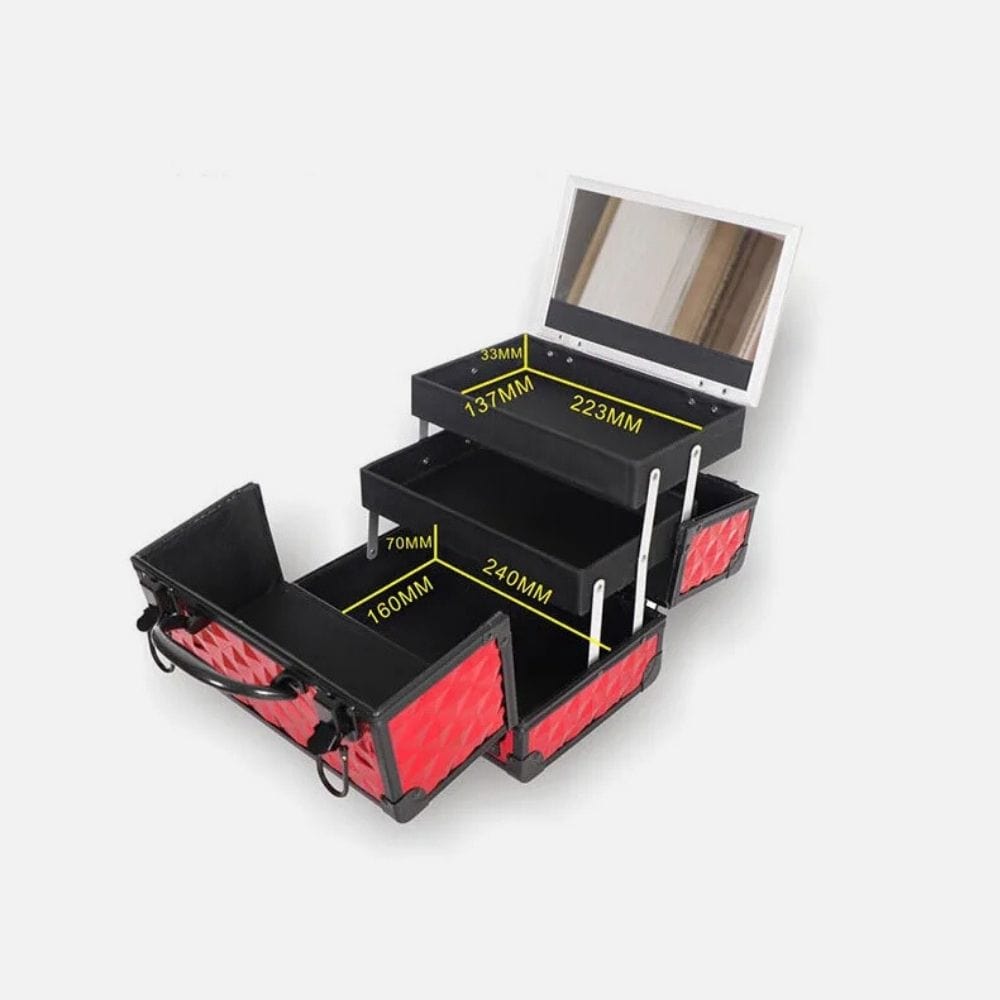 vanity femme rigide voyage