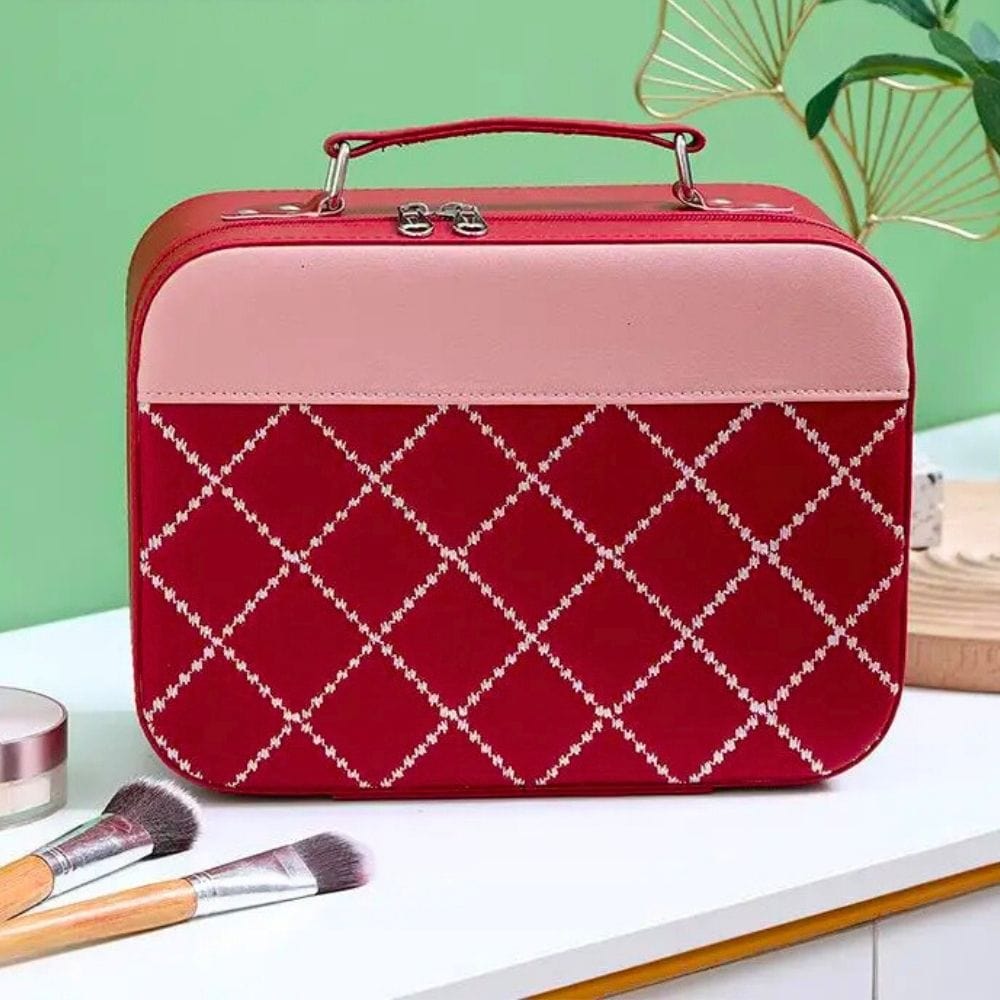 Vanity Vanity Valise Maquillage Rouge / 22cm