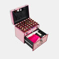 Vanity Coffret Maquillage Vanity Petit Format Rose