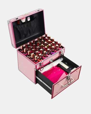 Vanity Coffret Maquillage Vanity Petit Format Rose