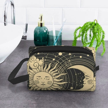 Trousse de Toilette Homme Dessin Trousse De Toilette Motif soleil lune / 25cm