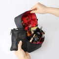 Trousse de maquillage Grande Trousse De Maquillage Noir et Rouge / 13cm