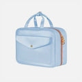 Trousse de Toilette Femme Grande Trousse De Toilette Femme Originale Bleu Ciel / 31cm