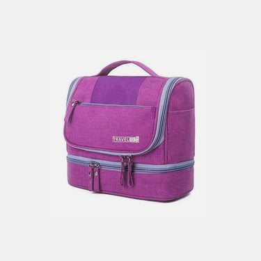 Trousse de Toilette Homme Grande Trousse De Toilette Homme Violet / 25cm