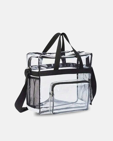 Grande Trousse De Toilette Transparente Noir petit