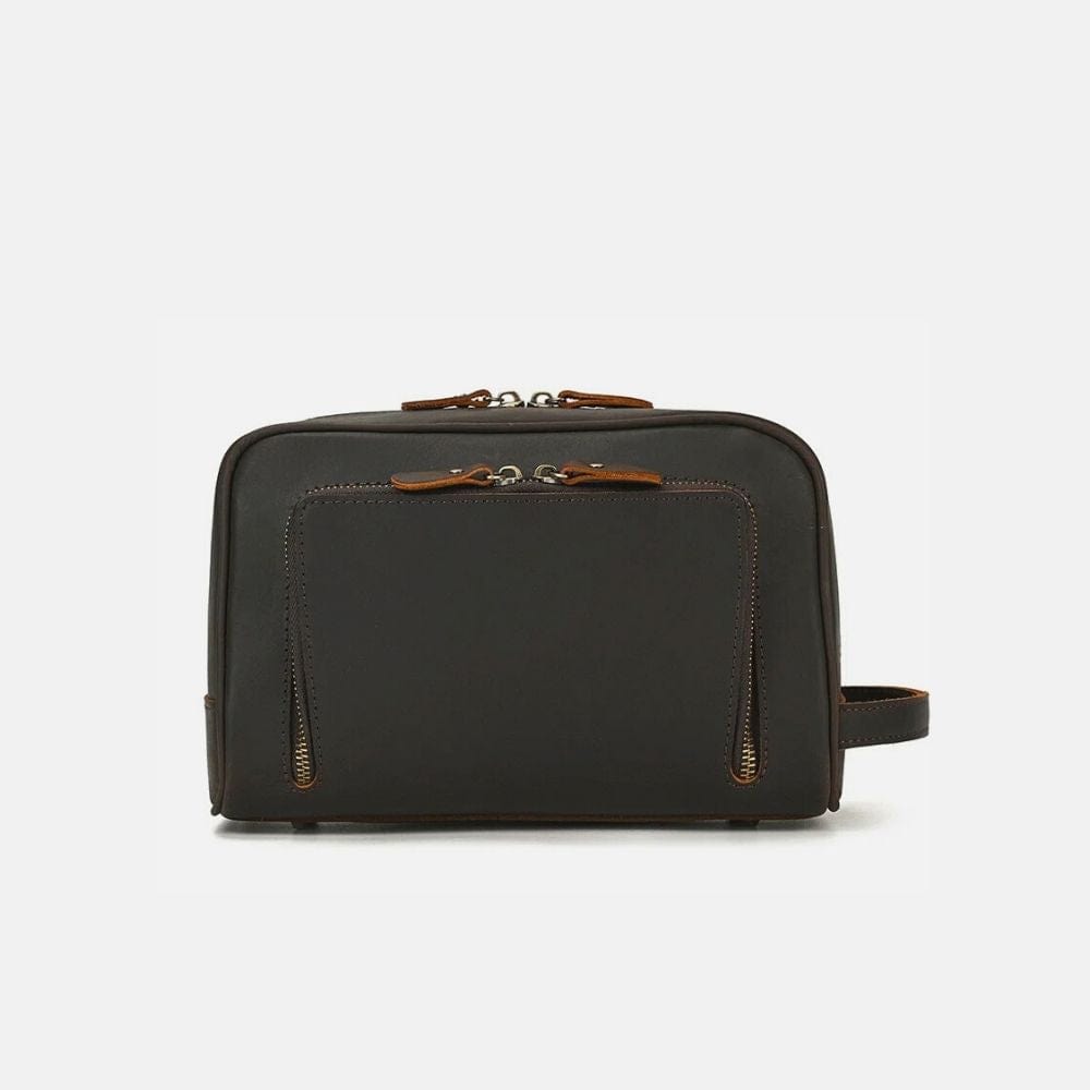 Trousse de Toilette Homme Cuir Maroquinerie Homme Trousse De Toilette