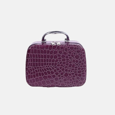 Vanity Mini Vanity Case Aubergine / 19.5x13.5x7cm