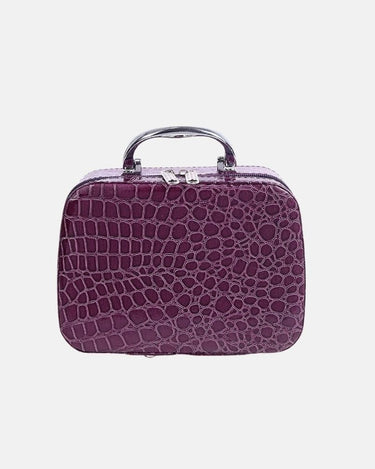 Vanity Mini Vanity Case Aubergine / 19.5x13.5x7cm