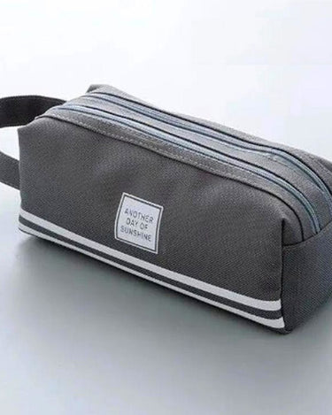 Trousse de Toilette Homme Petite Trousse De Toilette Gris / 19cm