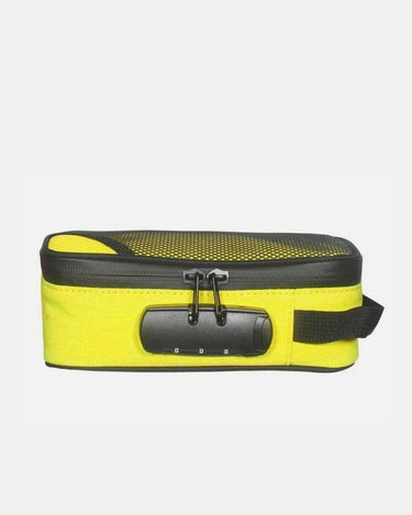 Trousse de Toilette Homme Petite Trousse De Toilette Homme Jaune / 20cm