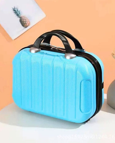 Vanity Portable Vanity Case Bleu Ciel / 32cm