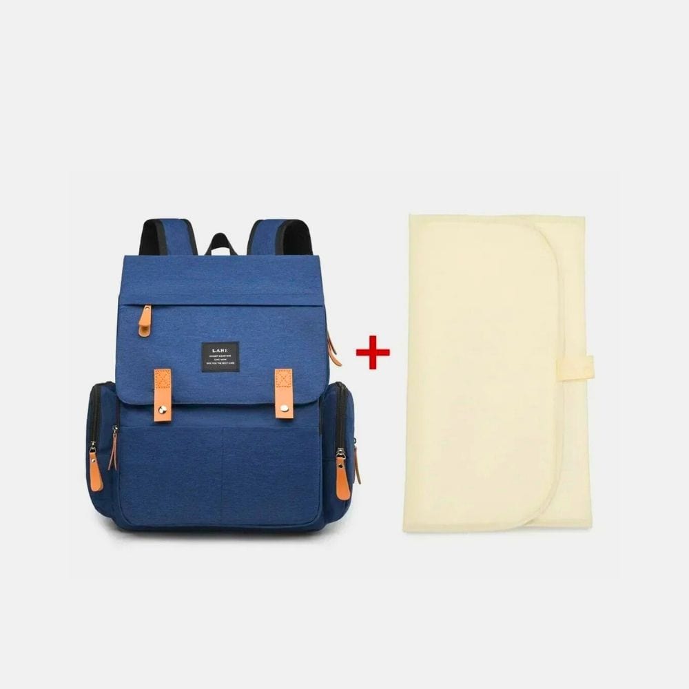 Vanity Sac A Langer Bebe Avec Tapis De Change Bleu Nuit