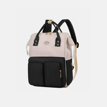 Vanity Sac A Langer Bebe Avion Noir Et Beige