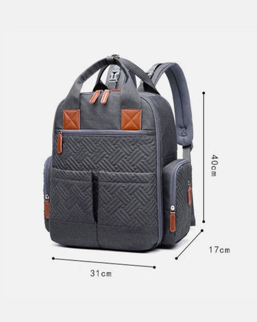 Vanity Sac A Langer Bebe Gris Gris