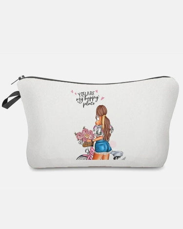 Trousse de toilette enfant Trousse De Toilette Adolescent Fille Motif jeune fille 5 / 22cm