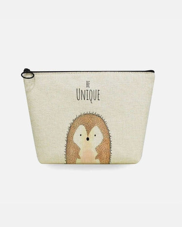 Trousse de toilette enfant Trousse De Toilette Animaux Motif Hérisson / 22cm