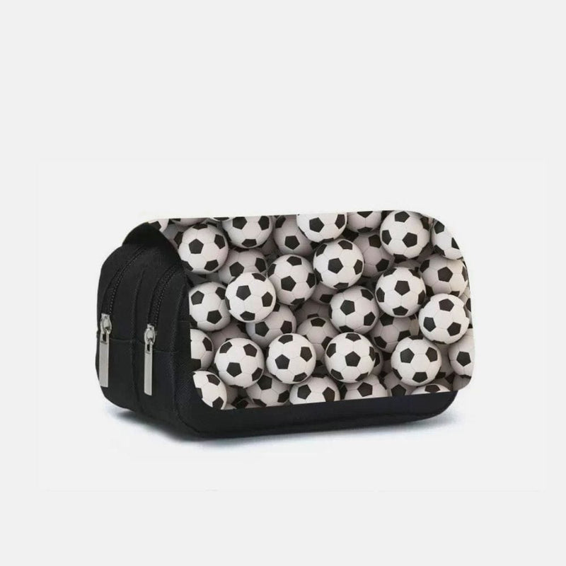 Trousse De Toilette Homme Ballon De Football - Sac à Dos Rasage - Neuf - Fermeture éclair