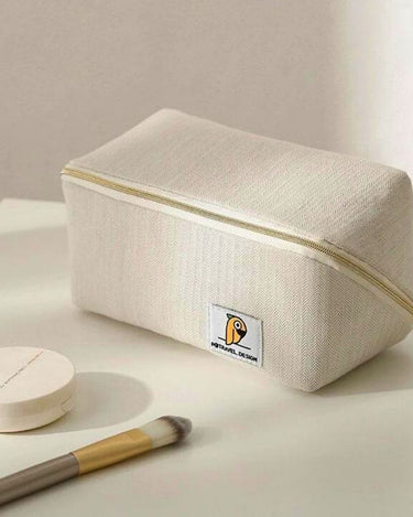 Trousse de Toilette Femme Trousse De Toilette Beige Beige