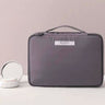 Trousse de Toilette Femme Trousse De Toilette Complete Femme Gris / 23cm