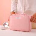 Trousse de Toilette Femme Trousse De Toilette Complete Femme Rose / 23cm