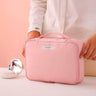 Trousse de Toilette Femme Trousse De Toilette Complete Femme Rose / 23cm