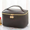 Trousse de Toilette Femme Trousse De Toilette Cuir Femme Noir C