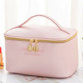 Trousse de Toilette Femme Trousse De Toilette Cuir Femme Rose C