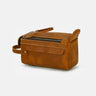 Trousse de Toilette Homme Cuir Trousse De Toilette Cuir Homme Luxe Marron-Clair / 26 cm