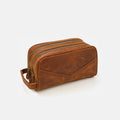 Trousse de Toilette Homme Cuir Trousse De Toilette Cuir Originale Homme Marron / 26 cm