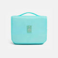 Trousse de Toilette Femme Trousse De Toilette De Voyage Femme A Suspendre Bleu Turquoise / 23cm