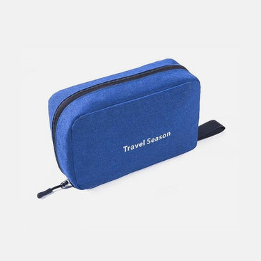 Trousse de Toilette Homme Trousse De Toilette Depliante Bleu Nuit / 23cm