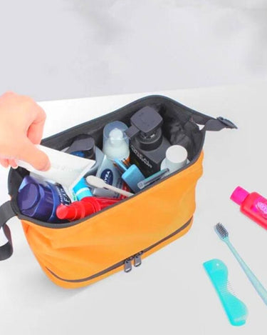 Trousse de Toilette Homme Trousse De Toilette Double Compartiment