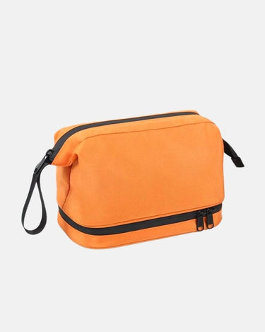 Trousse de Toilette Homme Trousse De Toilette Double Compartiment Orange / 22cm