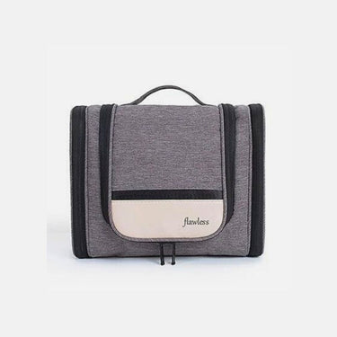 Trousse De Toilette Femme Grand Format Gris / 23cm