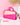 Trousse de toilette transparante Trousse de toilette femme plastique Rose