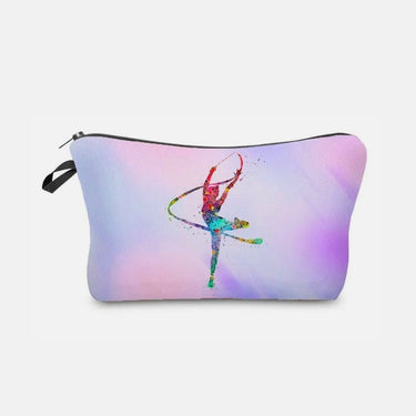 Trousse de toilette enfant trousse de toilette fille 10 ans Motif Gymnastique 4 / 22cm