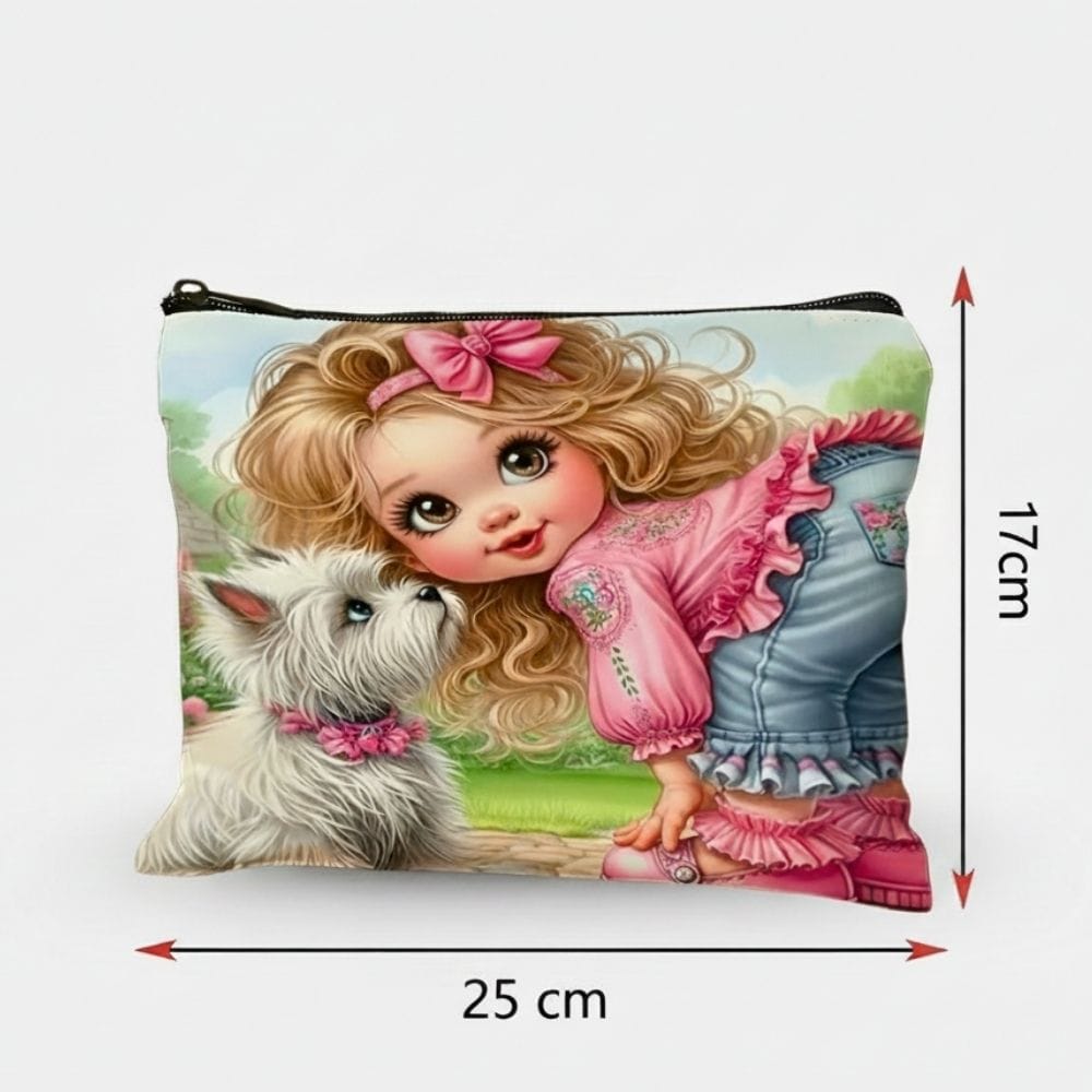 Trousse de toilette enfant Trousse De Toilette Fille 12 Ans Jolie fille / 25cm