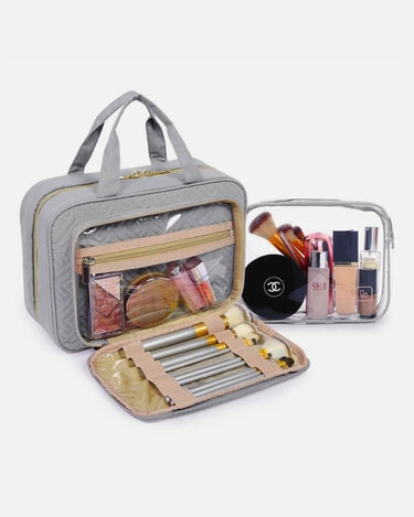 Trousse de Toilette Femme Trousse De Toilette Grand Format Gris / L