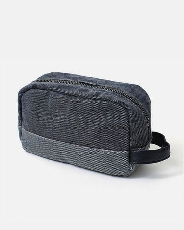 Trousse de Toilette Homme Trousse De Toilette Grise Gris Souris / 24cm