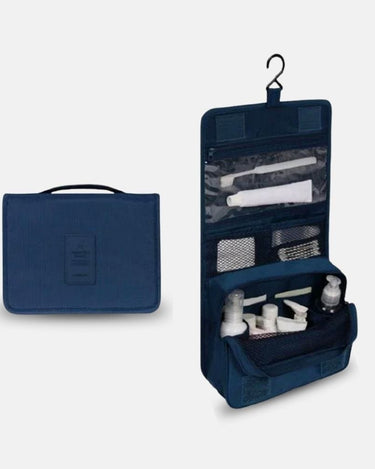 Trousse de Toilette Homme Trousse De Toilette Homme Avec Crochet Bleu Navy / 24cm