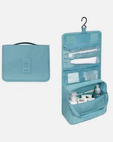 Trousse de Toilette Homme Trousse De Toilette Homme Avec Crochet Blue Turquoise / 24cm