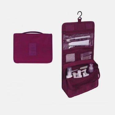 Trousse de Toilette Homme Trousse De Toilette Homme Avec Crochet Violet / 24cm