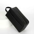 Trousse de Toilette Homme Cuir Trousse De Toilette Homme Avec Rangement Noir / 27cm