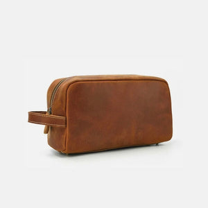 Trousse de Toilette Homme Cuir Trousse De Toilette Homme Cuir Marron Marron Clair / 26 cm