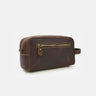 Trousse de Toilette Homme Cuir Trousse De Toilette Homme Cuir Marron Marron Foncé / 26 cm