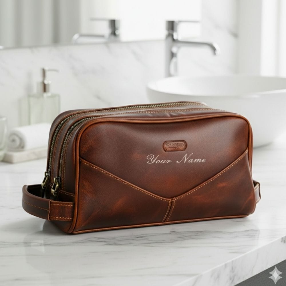 Trousse de Toilette Homme Cuir Trousse De Toilette Homme Cuir Personnalisable