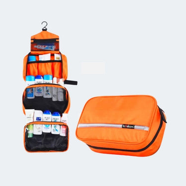 Trousse de Toilette Homme Trousse De Toilette Homme Depliante orange / 24cm