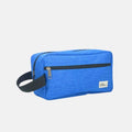 Trousse de Toilette Homme Trousse De Toilette Homme Double Zip Bleu / 26cm