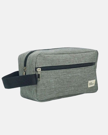 Trousse de Toilette Homme Trousse De Toilette Homme Double Zip Gris / 26cm